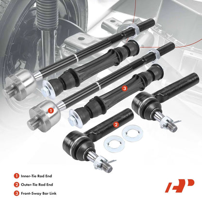 6X Front Sway Bar Link for Chevy Silverado 1500 (2014–2016)