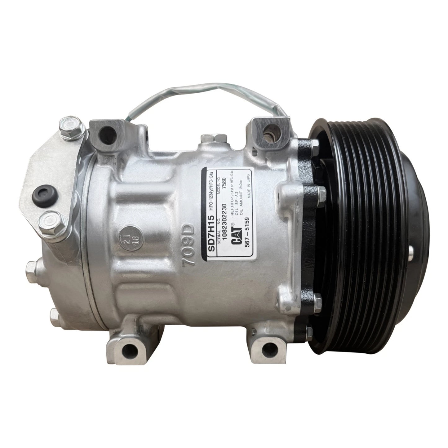 AC Compressor OEM Replacement for Caterpillar 390F 395 MH3295 Excavator (1999–2018)