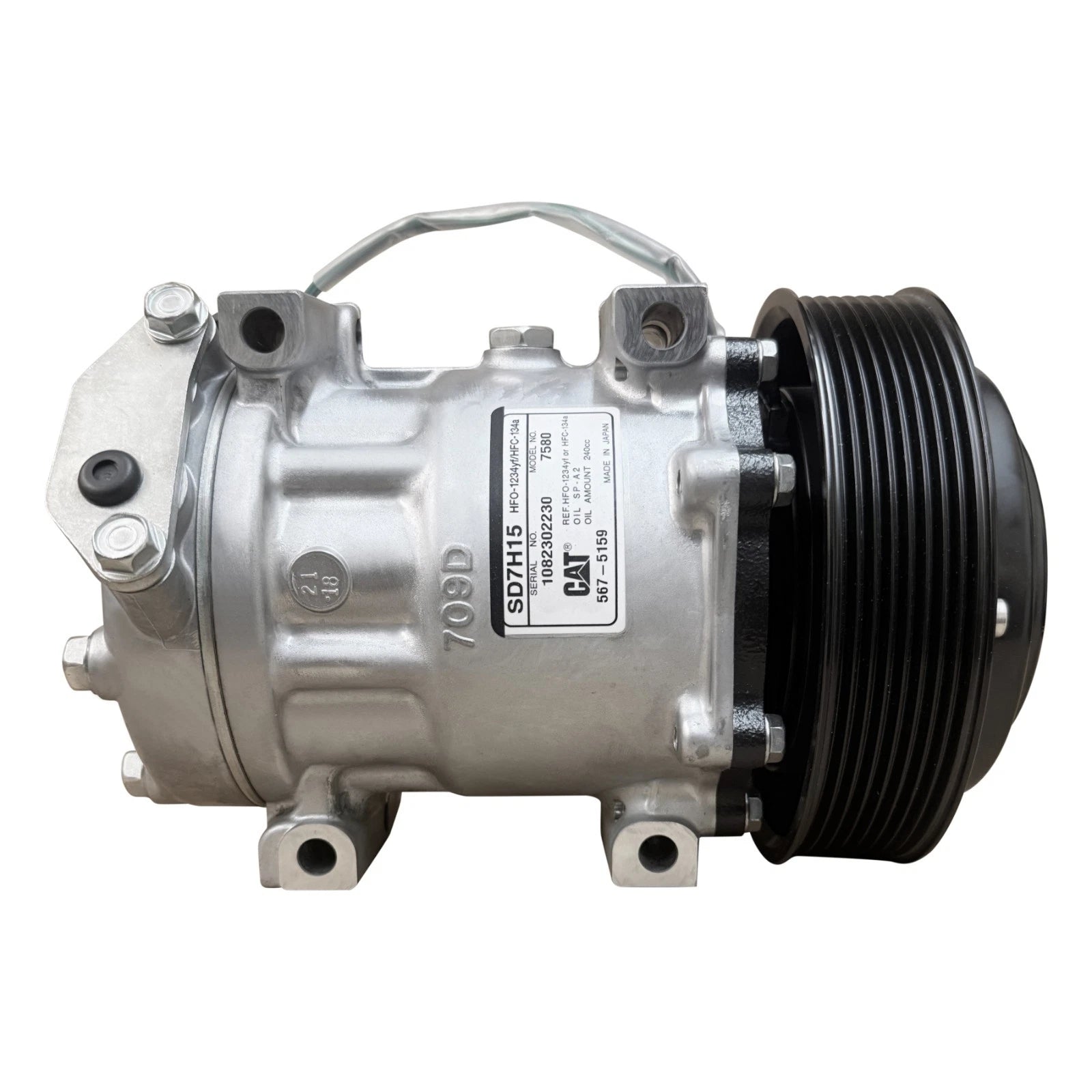 AC Compressor OEM Replacement for Caterpillar 390F 395 MH3295 Excavator (1999–2018)
