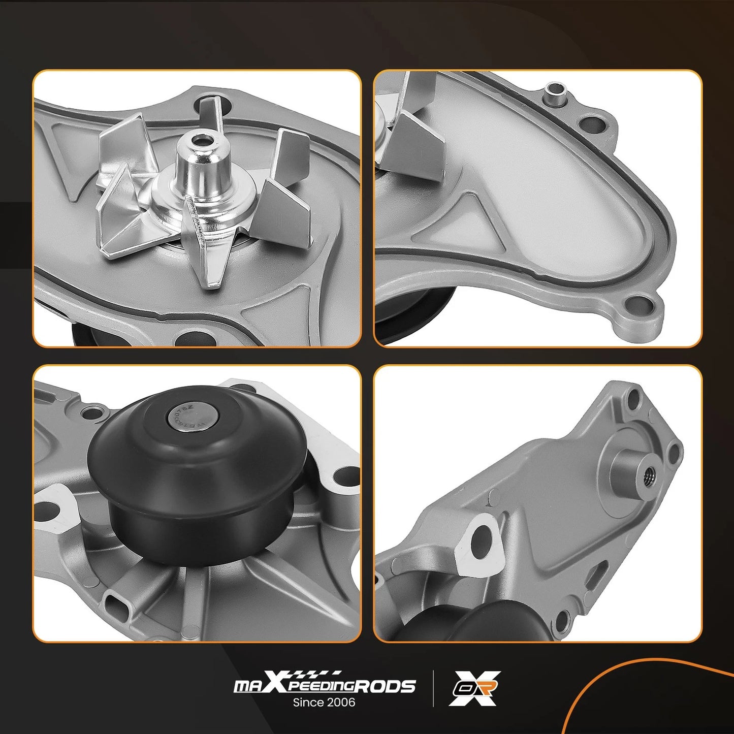 Engine Water Pump for Acura TSX ZDX (2010–2014) V6 3.5L 3.7L