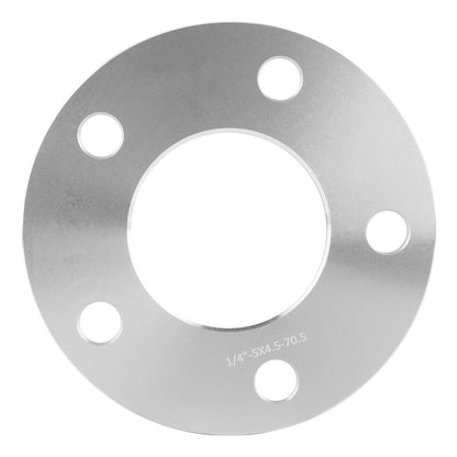2x 1/4" Wheel Spacers 5x4.5" 70.5mm for Nissan Altima Sentra (2013–2019)