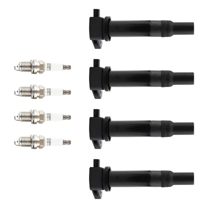 Ignition Coils and Spark Plugs for Dodge Attitude Hyundai Accent Kia Rio (4) (2012–2017)