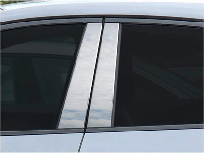 Luxury FX Pillar Post Trim 4pc for Jaguar E-Pace (2018–2023)