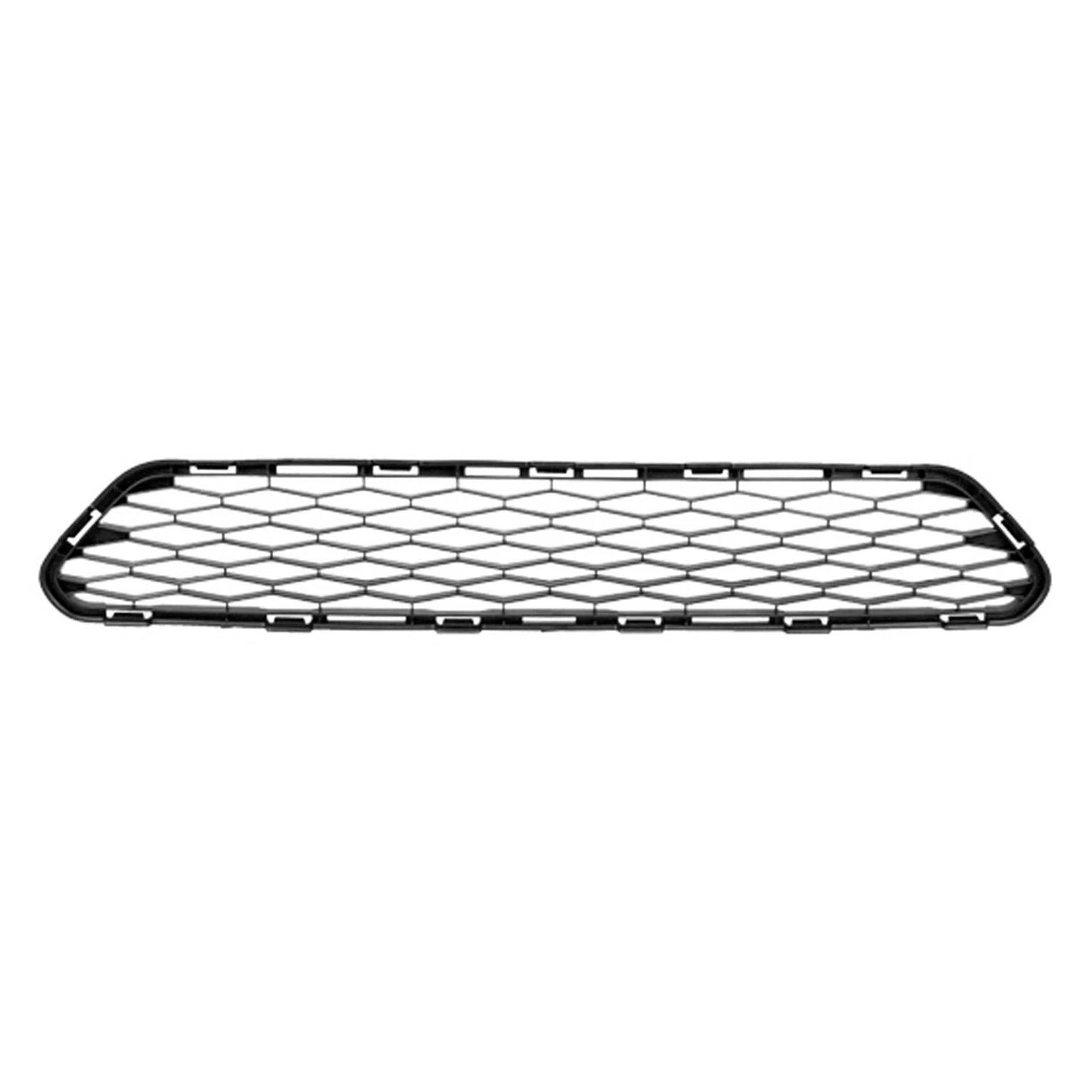 Replacement Gray Matte Polypropylene Front Bumper Cover Grille