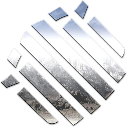 Door Molding Chrome Replacement for Chevrolet Suburban 1992–1999