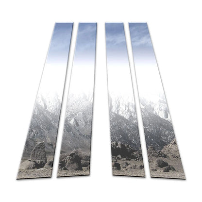 Chrome Pillar Post Covers 4Pc for Honda Crosstour (2010–2019)