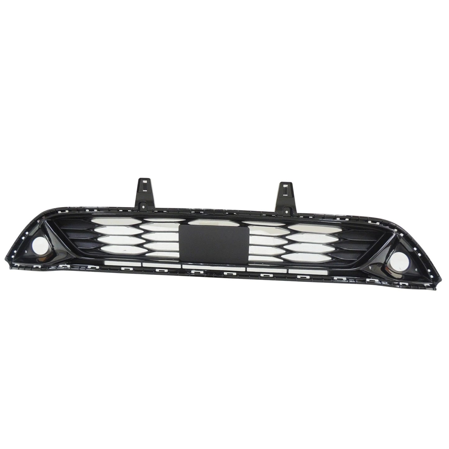 Front Bumper Cover Grille Replacement for Black Painted Toyota Hilux (2016–2020)