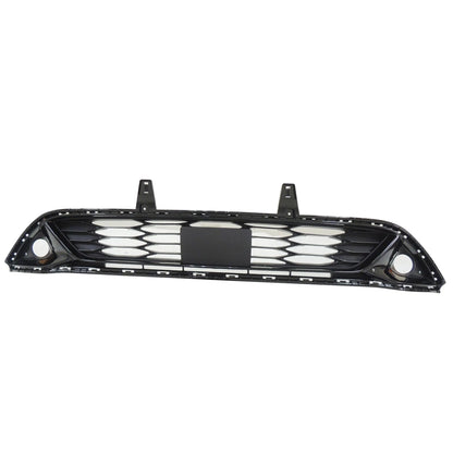 Front Bumper Cover Grille Replacement for Black Painted Toyota Hilux (2016–2020)