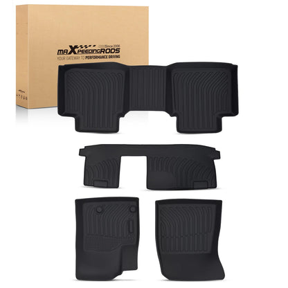 All Weather Black Floor Mats for Mitsubishi Outlander (2022–2025)