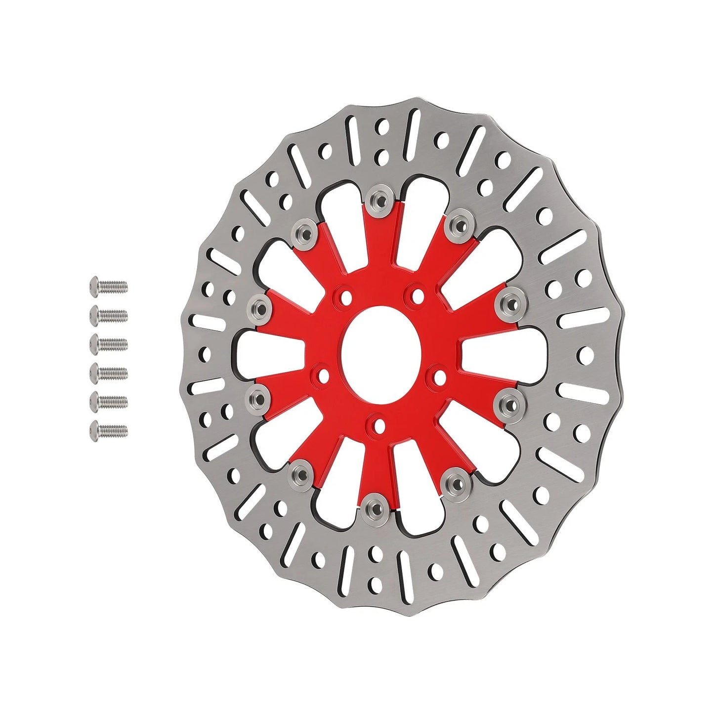 Front Brake Rotor Disc 11.8 in for Harley-Davidson Touring Electra Glide (2008–2019)