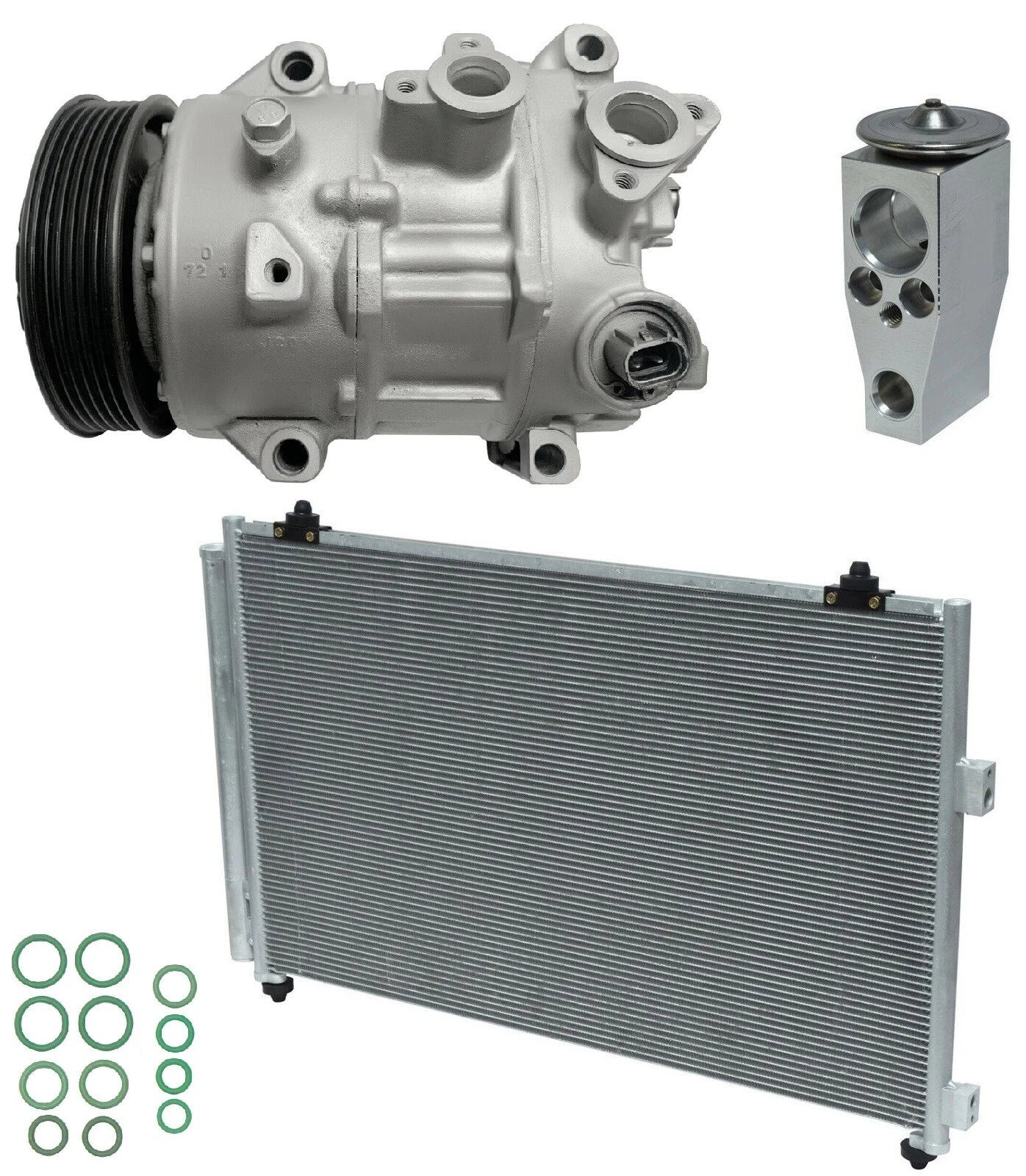 A/C Compressor Kit With Condenser for Toyota RAV4 2.5L (2018)