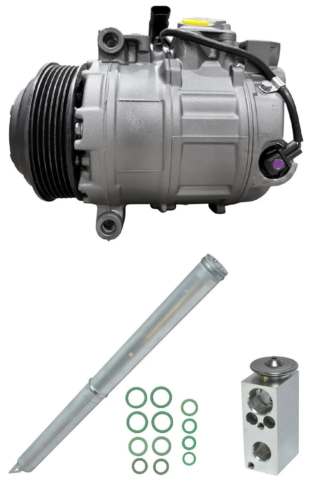 AC Compressor Kit Replacement for Mercedes GLE63 AMG S 5.5L (2017–2017)