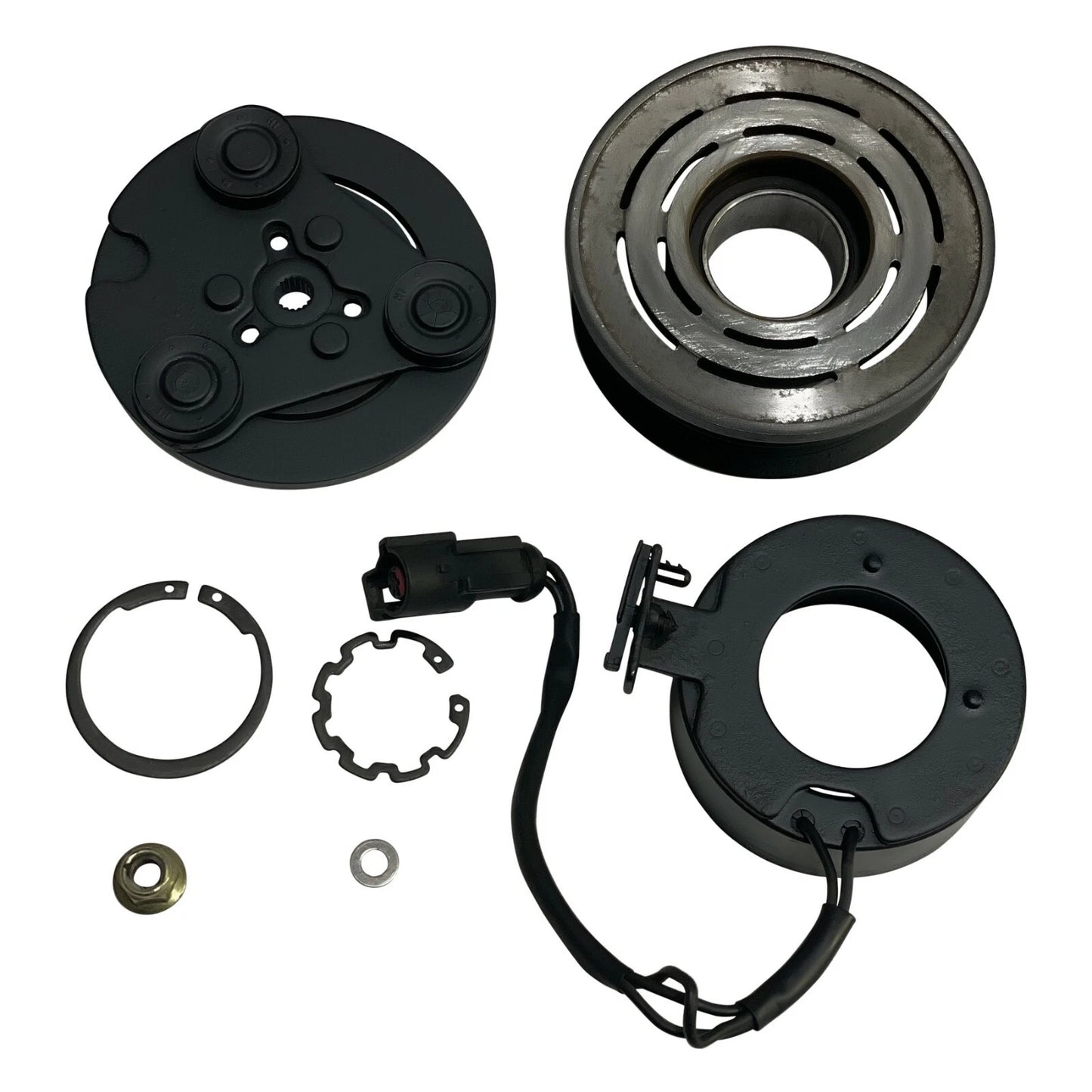AC Compressor Clutch Replacement for Jaguar S-Type 3.0L (2000–2007)