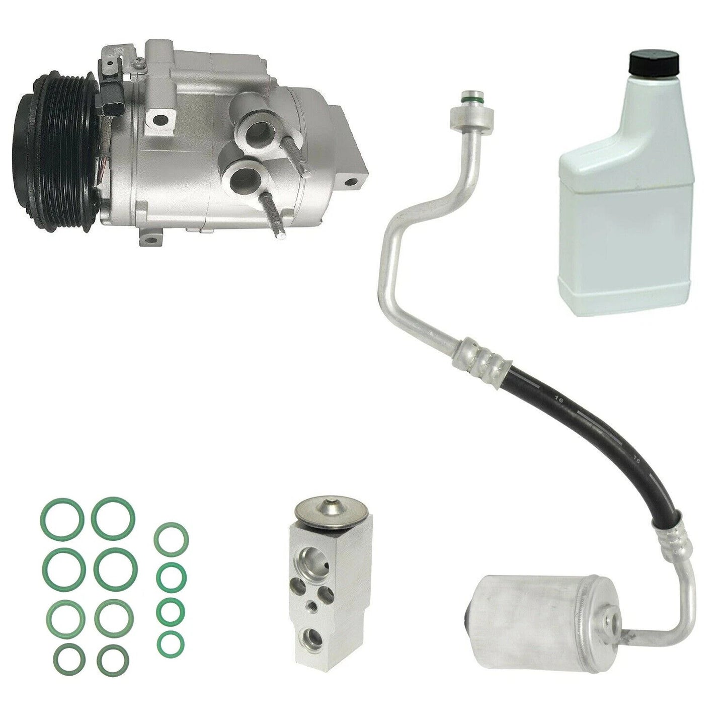 AC Compressor Kit Replacement for Nissan Navara D40 (2005–2015)