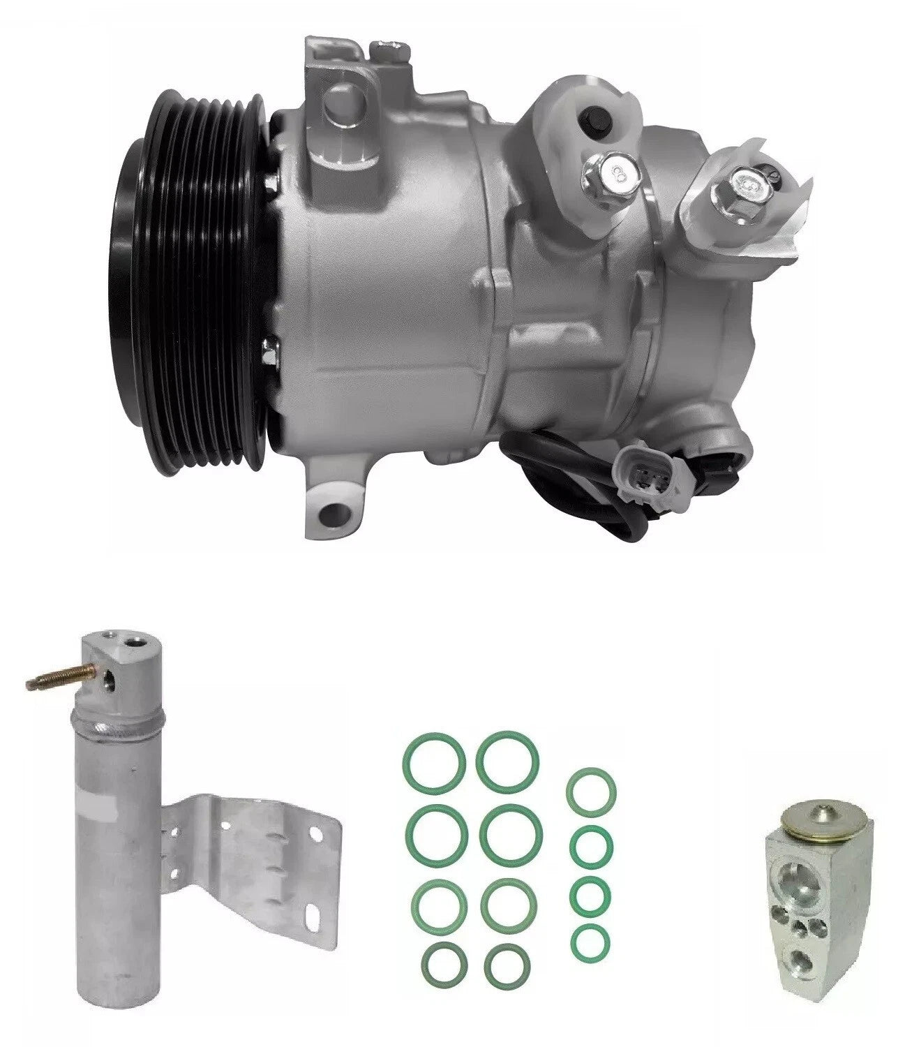 AC Compressor Kit Replacement for Jeep Patriot 2.0L 2.4L (2014–2015)