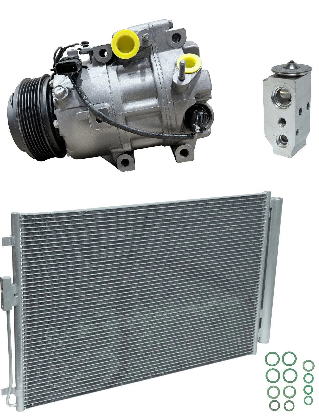 AC Compressor Kit with Condenser for Kia Telluride 3.8L (2021–2023)