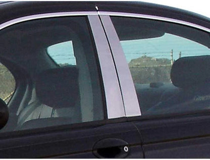4pc. Luxury FX Chrome Pillar Post Trim for 2002-2009 Jaguar X Type