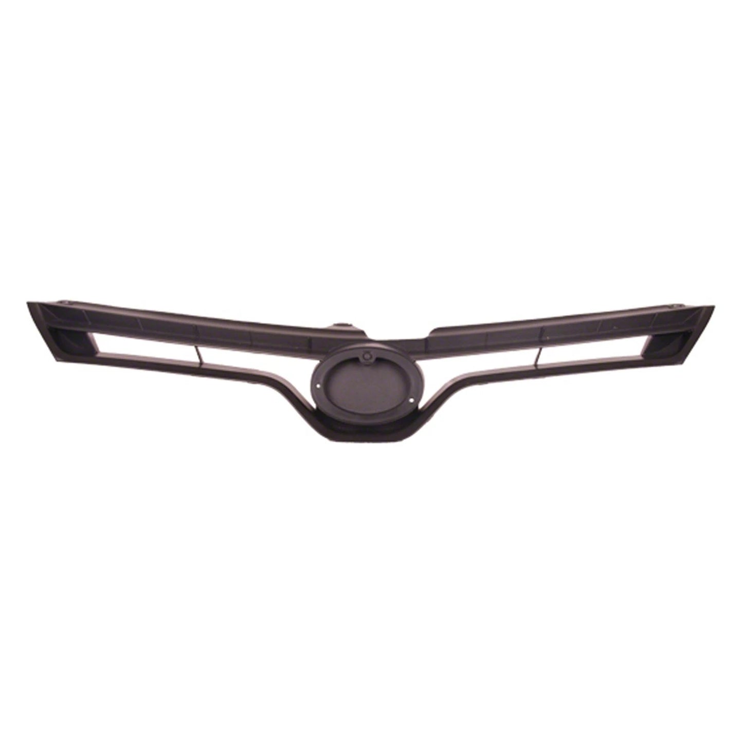 Replacement Textured Plastic Front Upper Grille w/Emblem Hole