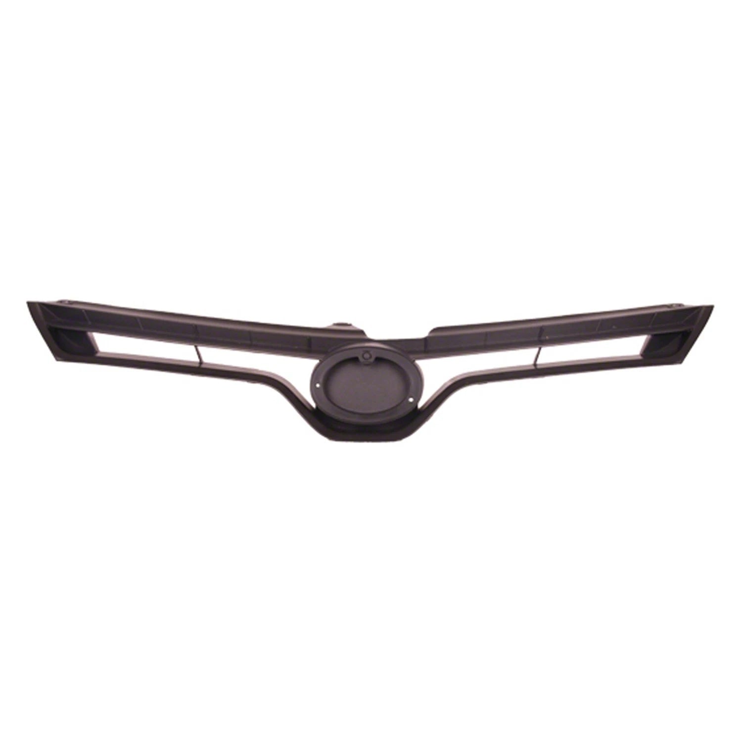 Replacement Textured Plastic Front Upper Grille w/Emblem Hole