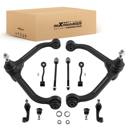 Front Suspension Kit Upper Control Arm Tie Rod Stabilizer for Jeep Liberty (2002–2004)