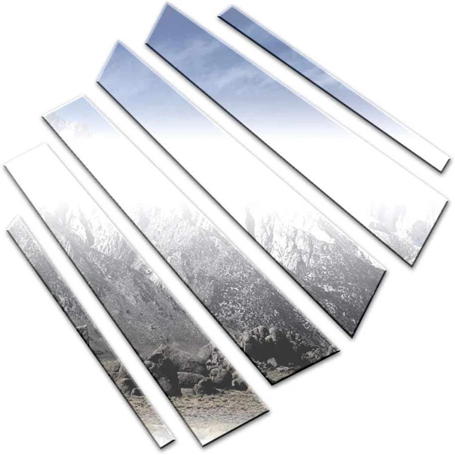 Luxury FX Chrome Pillar Post Trim Kit for 2008–2011 Mercedes C-Class