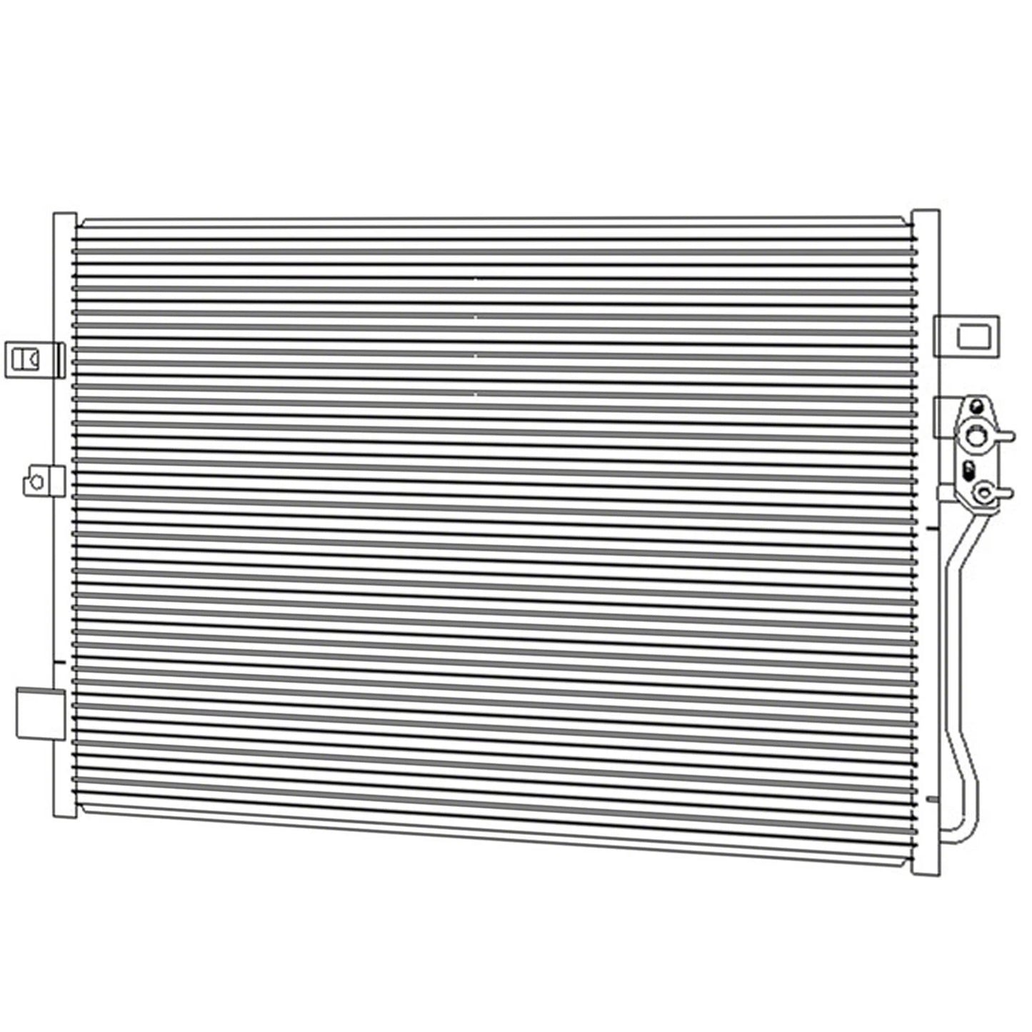 External Transmission Oil Cooler Replacement for Ford Ranger (2011–2018)