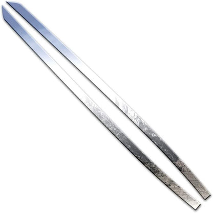 2pc Stainless Steel Roof Insert Trim for Toyota Prius (2016–2022)