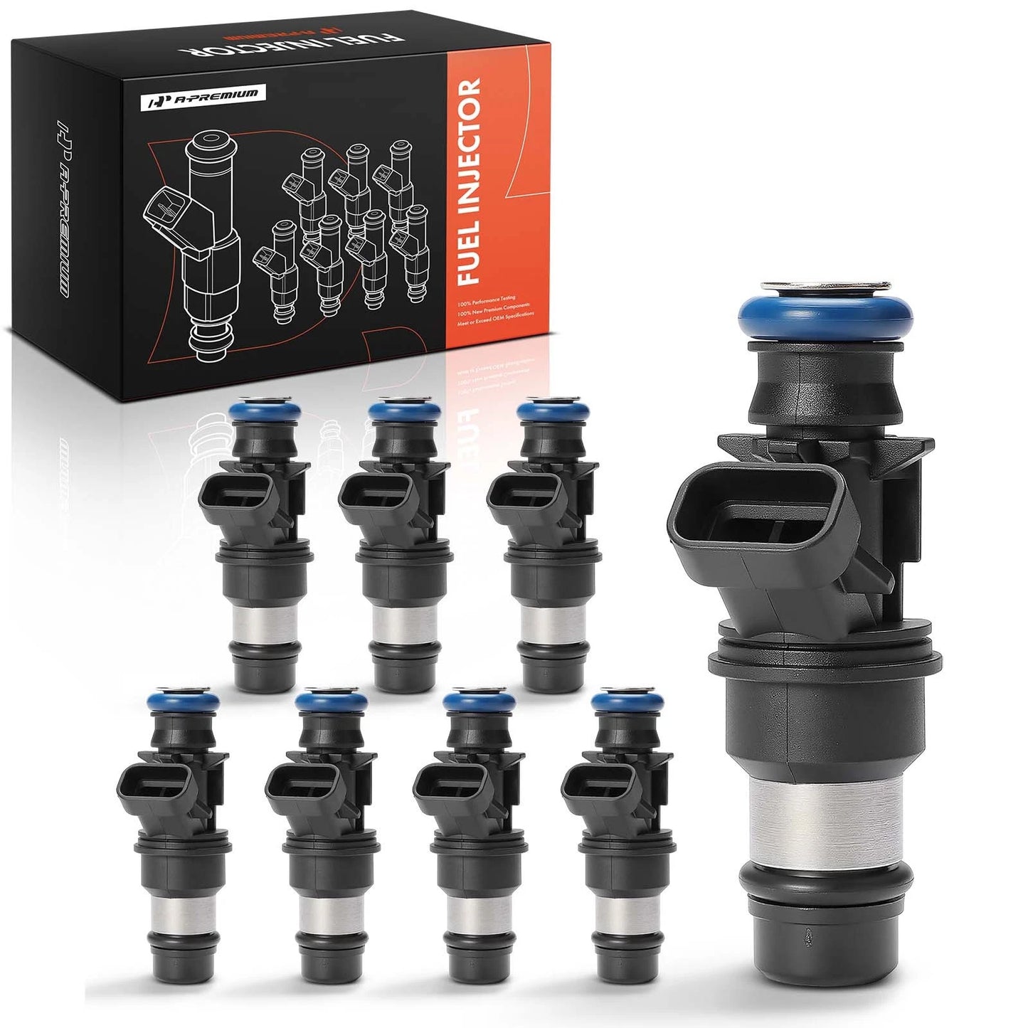 8x Fuel Injector for Chevy Silverado 1500 GMC Sierra 1500 (2000–2007)