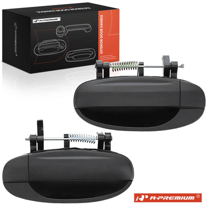 2X Rear Exterior Door Handle for Chevrolet Aveo (2004)