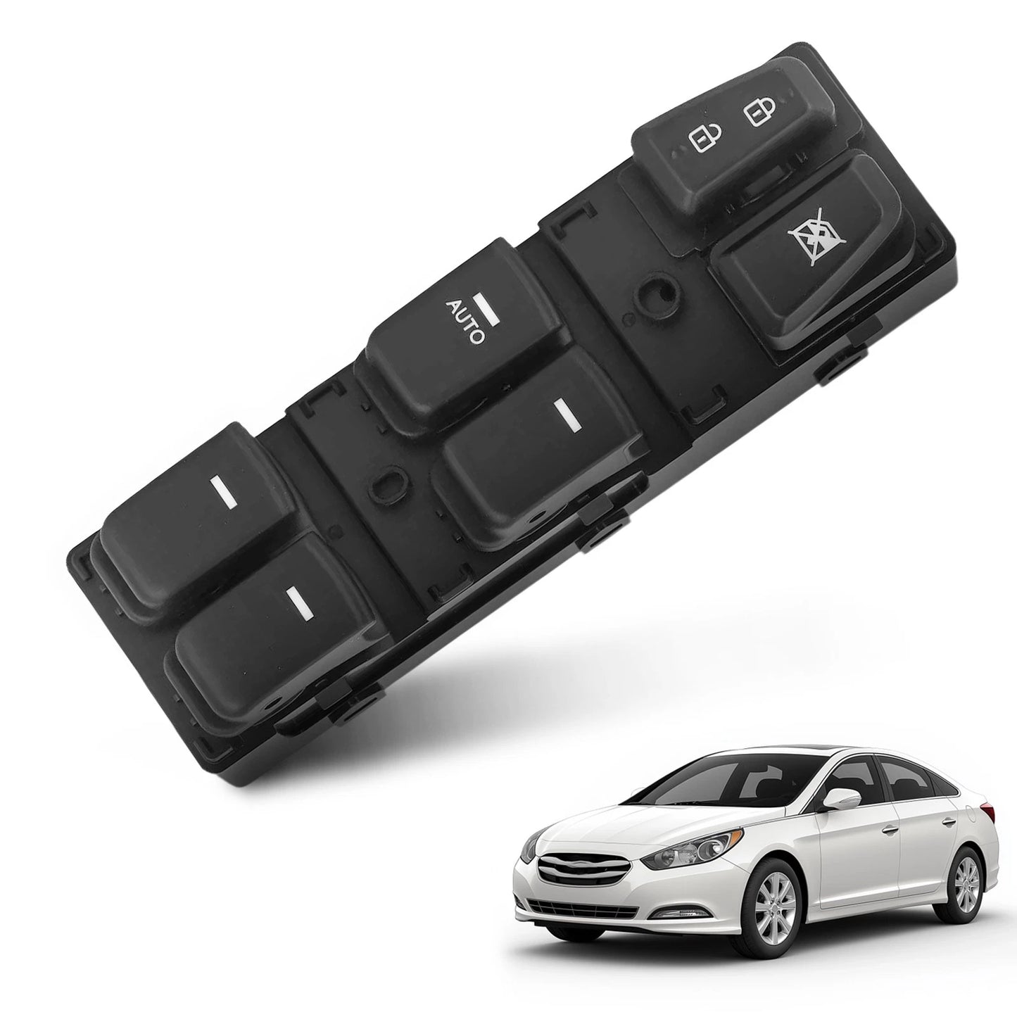 Left Driver Master Power Window Switch for Hyundai Sonata (2011–2015)