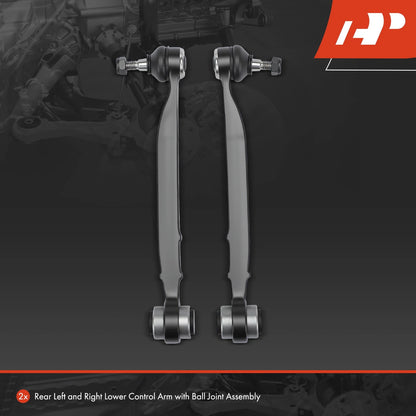 2X Rear Lower Control Arm & Ball Joint for Mercedes-Benz C230 (2002–2007)
