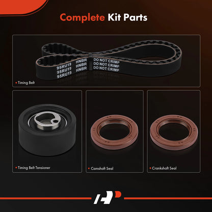 4X Timing Belt Kit for Chevrolet Tracker (1989–1991) Suzuki Sidekick