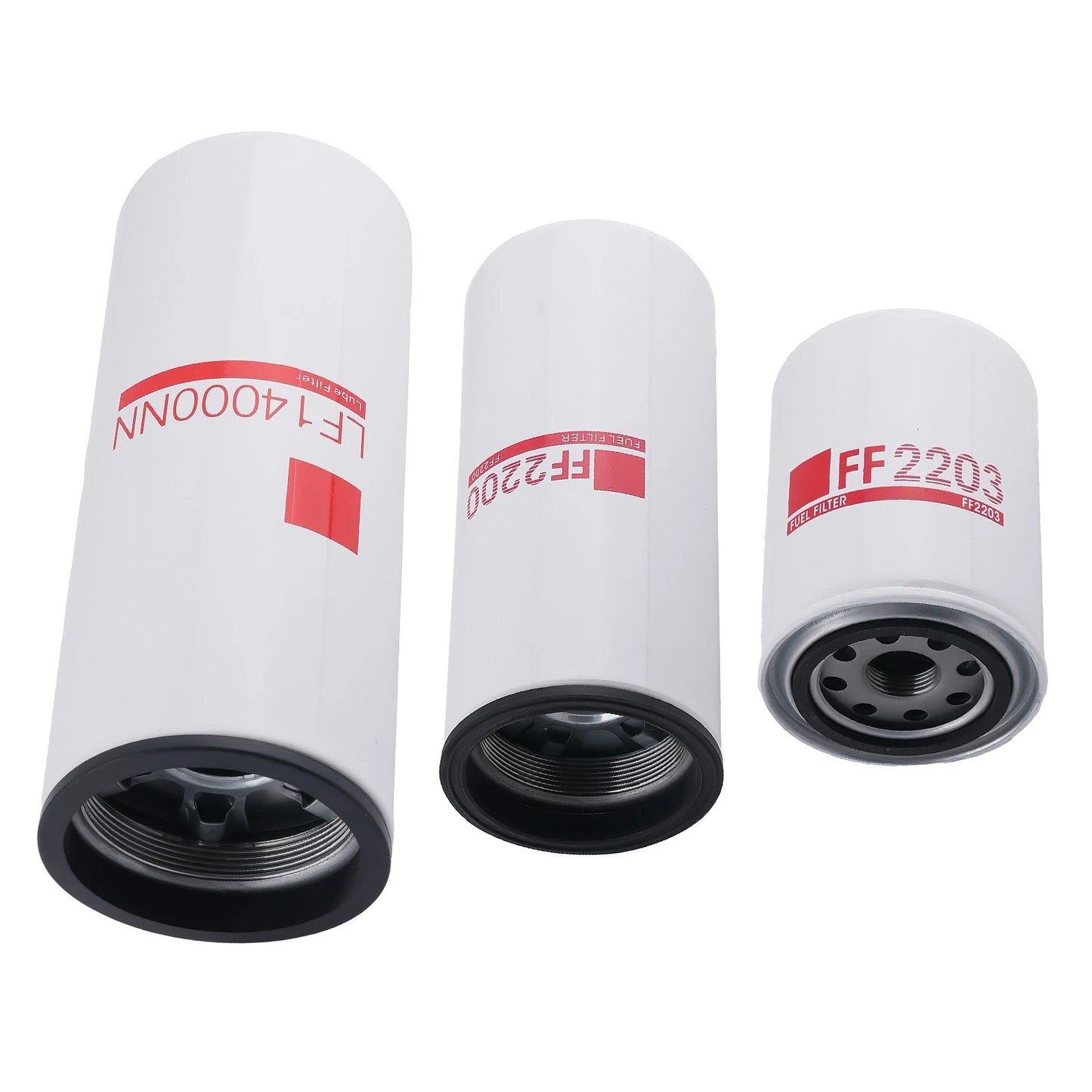 3pc Oil Filter Set for Cummins ISX (2007–2009)