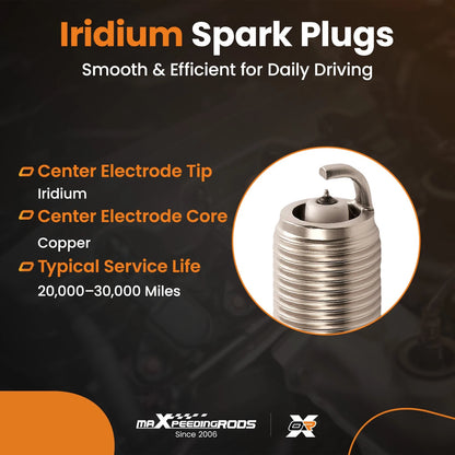 Iridium Spark Plug for Buick LaCrosse Regal Verano (2010–2017)