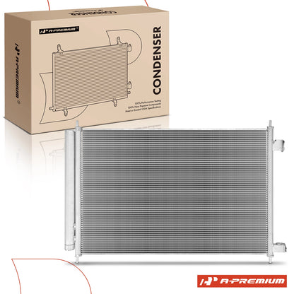 A/C Condenser with Bracket & Drier for Chevrolet City Express (2015–2018)