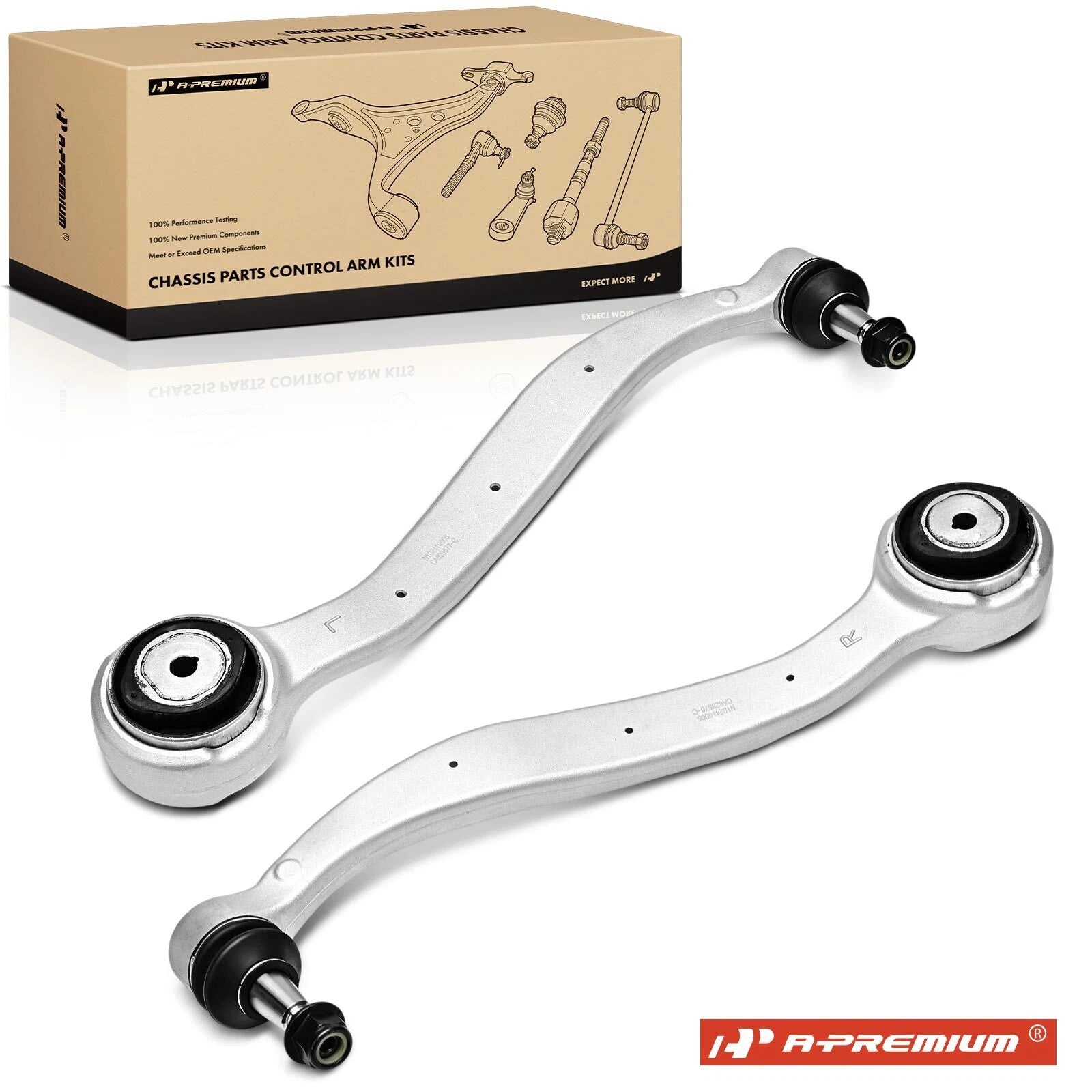 2X Front Lower Control Arm with Ball Joint for Chevy Camaro