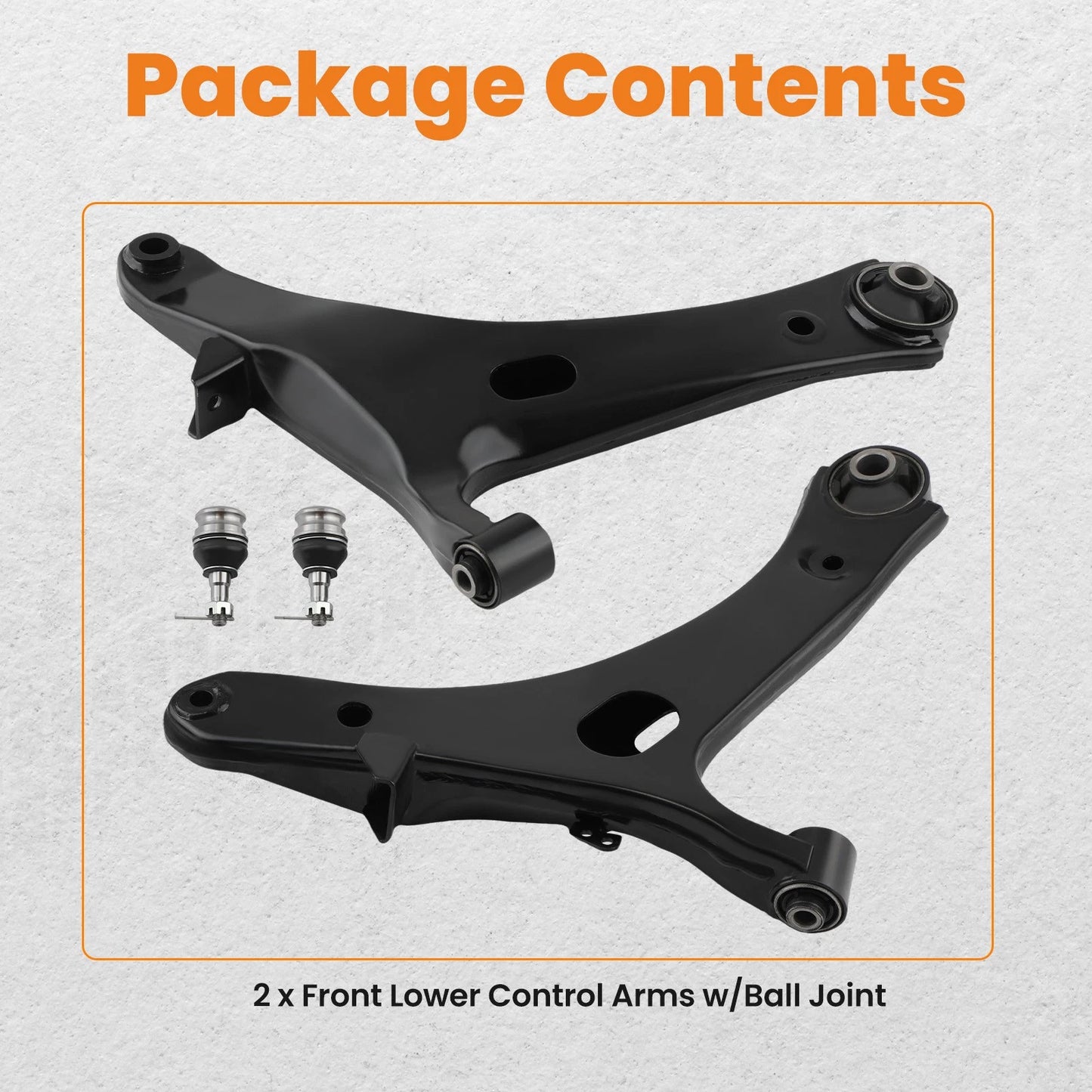 Front Lower Suspension Control Arm Ball Joint LH & RH for Subaru Legacy Outback (2005–2014)