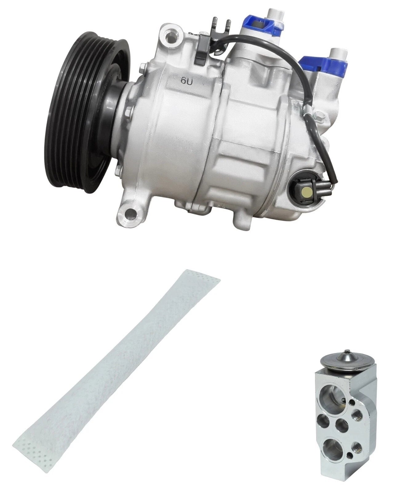 AC Compressor Kit Replacement for Audi A6 Quattro 2.0L (2016–2019)