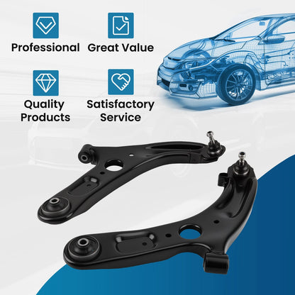 Front Lower Control Arms Assembly for Hyundai Elantra Veloster (2011-2016)