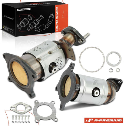 2X Front & Rear Catalytic Converter for Ford Fusion (2010–2012)