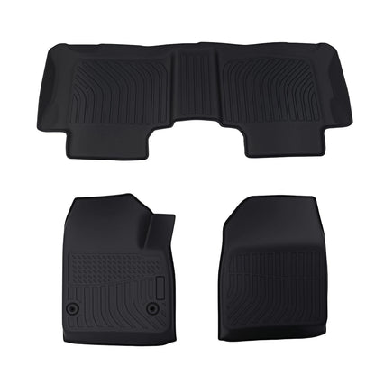 All Weather Black Floor Mats Liner for Chevrolet Blazer (2019–2025)