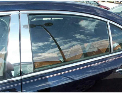6pc. Luxury FX Chrome Pillar Post Trim for 2007-2009 Saturn Aura