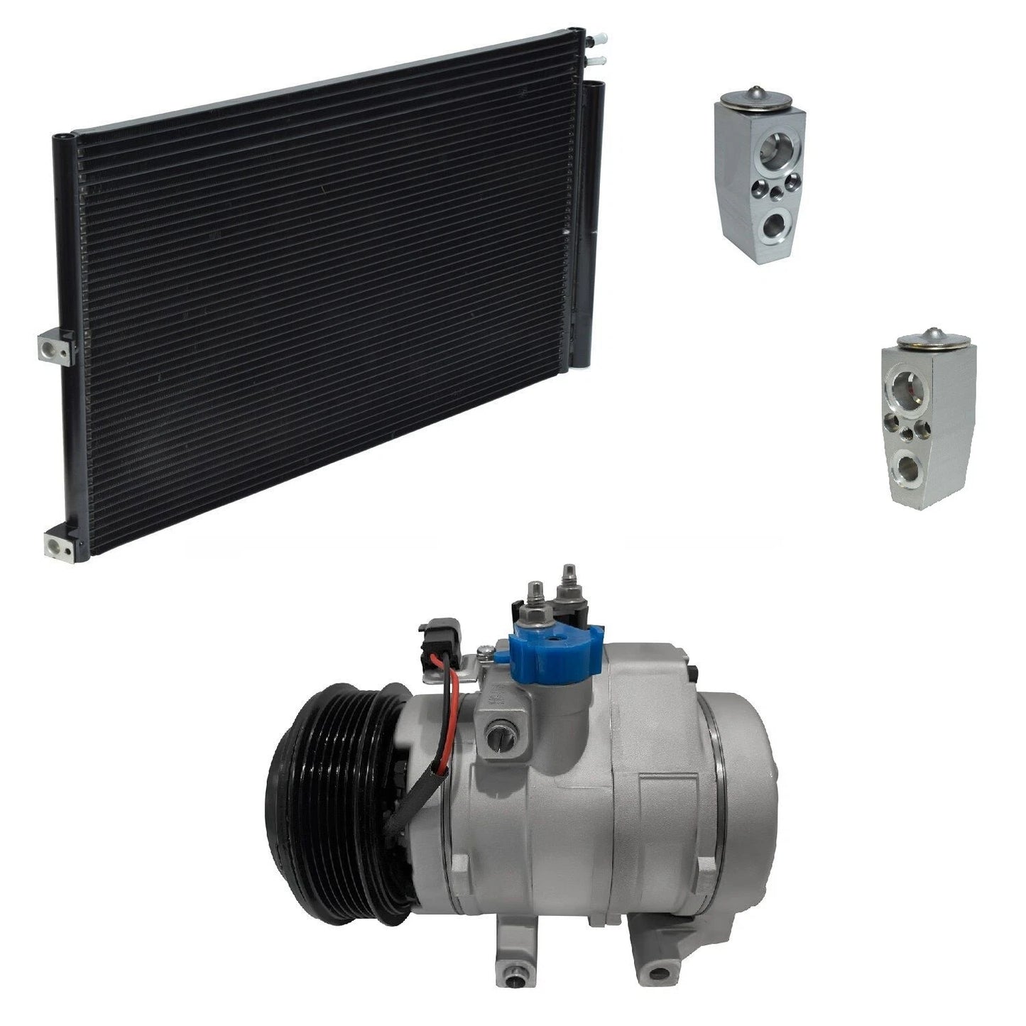 AC Compressor Kit With Condenser for Lincoln Navigator 5.4L (2009–2010)