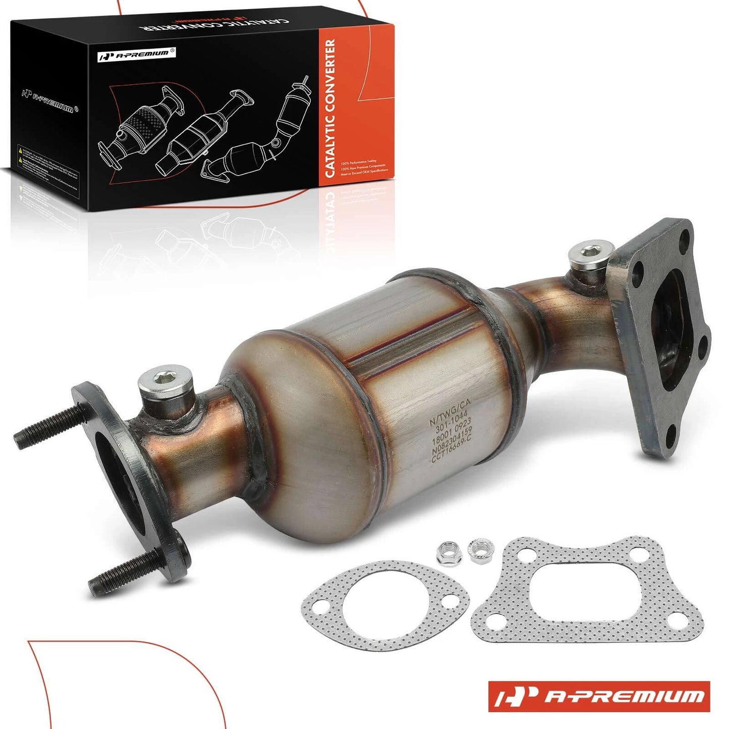 Center Catalytic Converter for Chevy Equinox GMC Terrain (2010–2011)