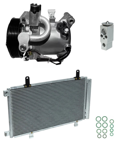 AC Compressor Kit with Condenser for Suzuki SX4 2.0L (2009–2014)