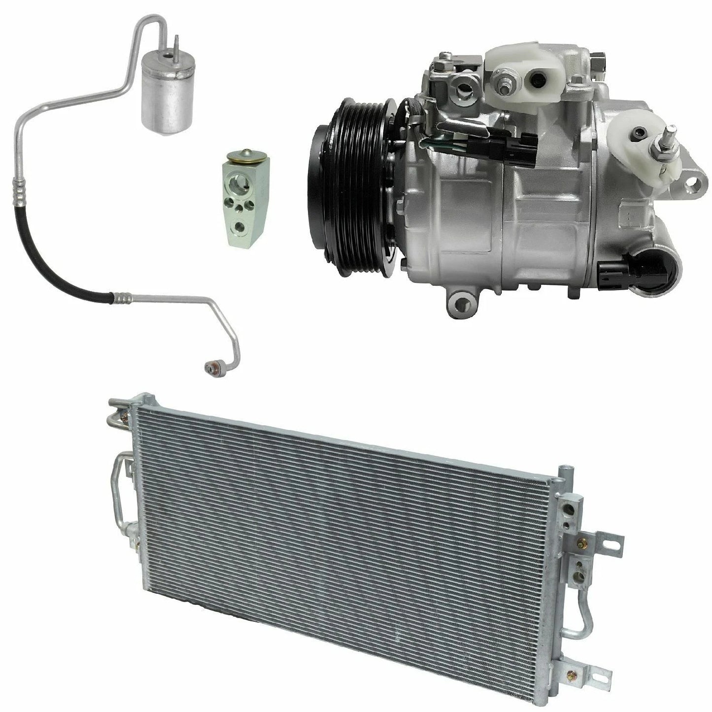 AC Compressor Kit With Condenser for Ford Police Interceptor (2017–2019)