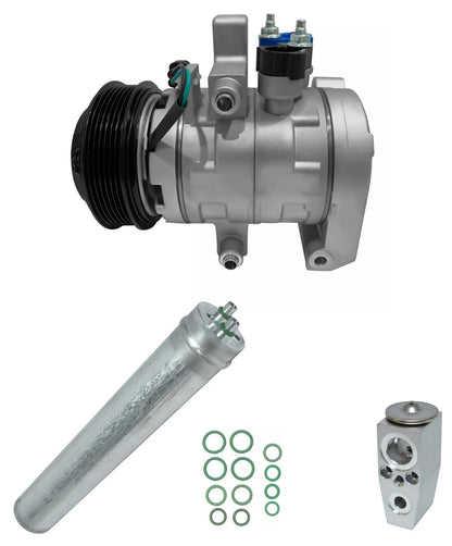 A/C Compressor Kit Replacement for Ford Mustang 5.0L 5.2L V8 (2015–2017)