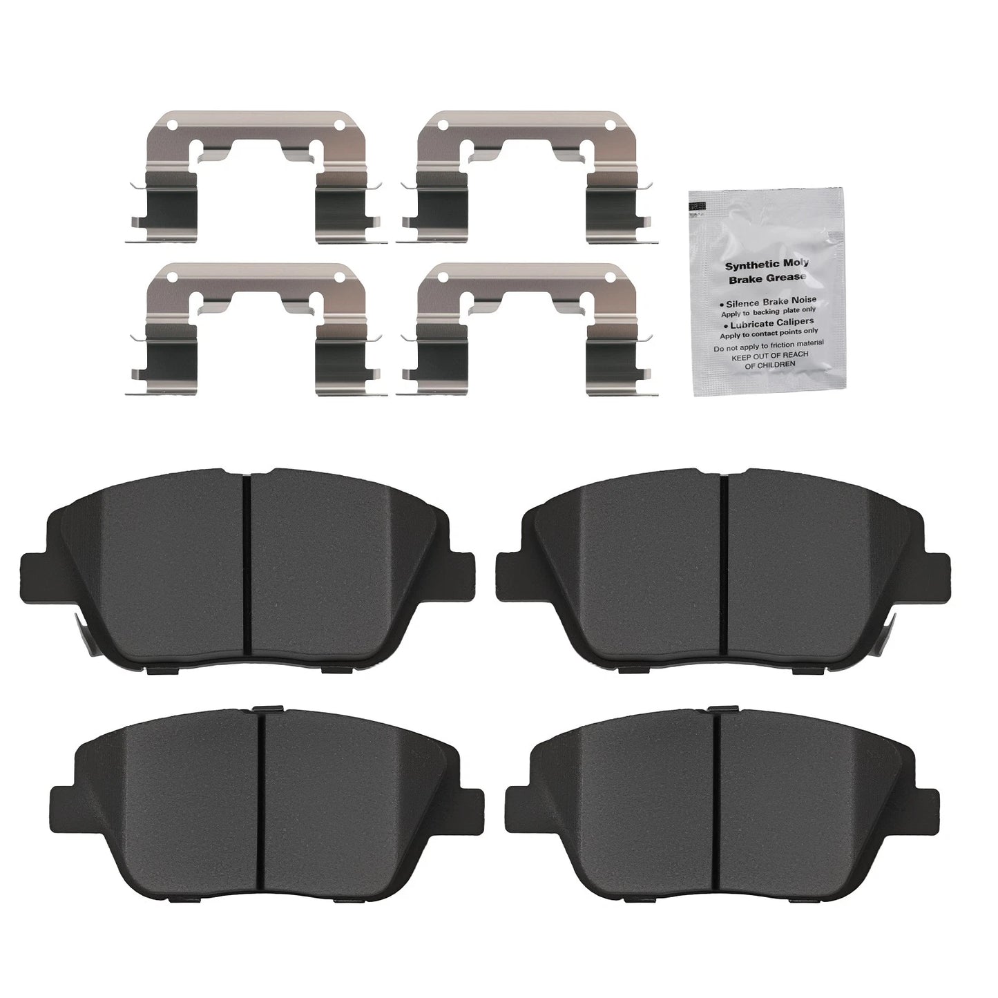 Front Ceramic Brake Pads Set for Kia Optima (2011–2016)