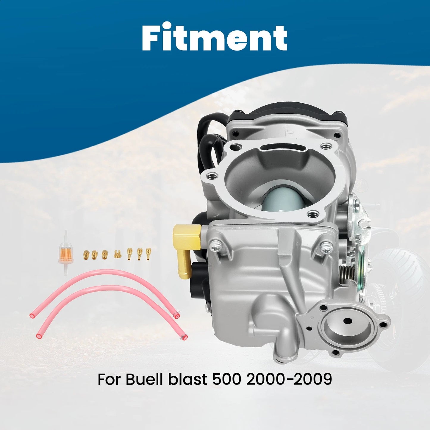 Carburetor Assembly for Buell Blast 500 (2000–2005, 2006–2009)