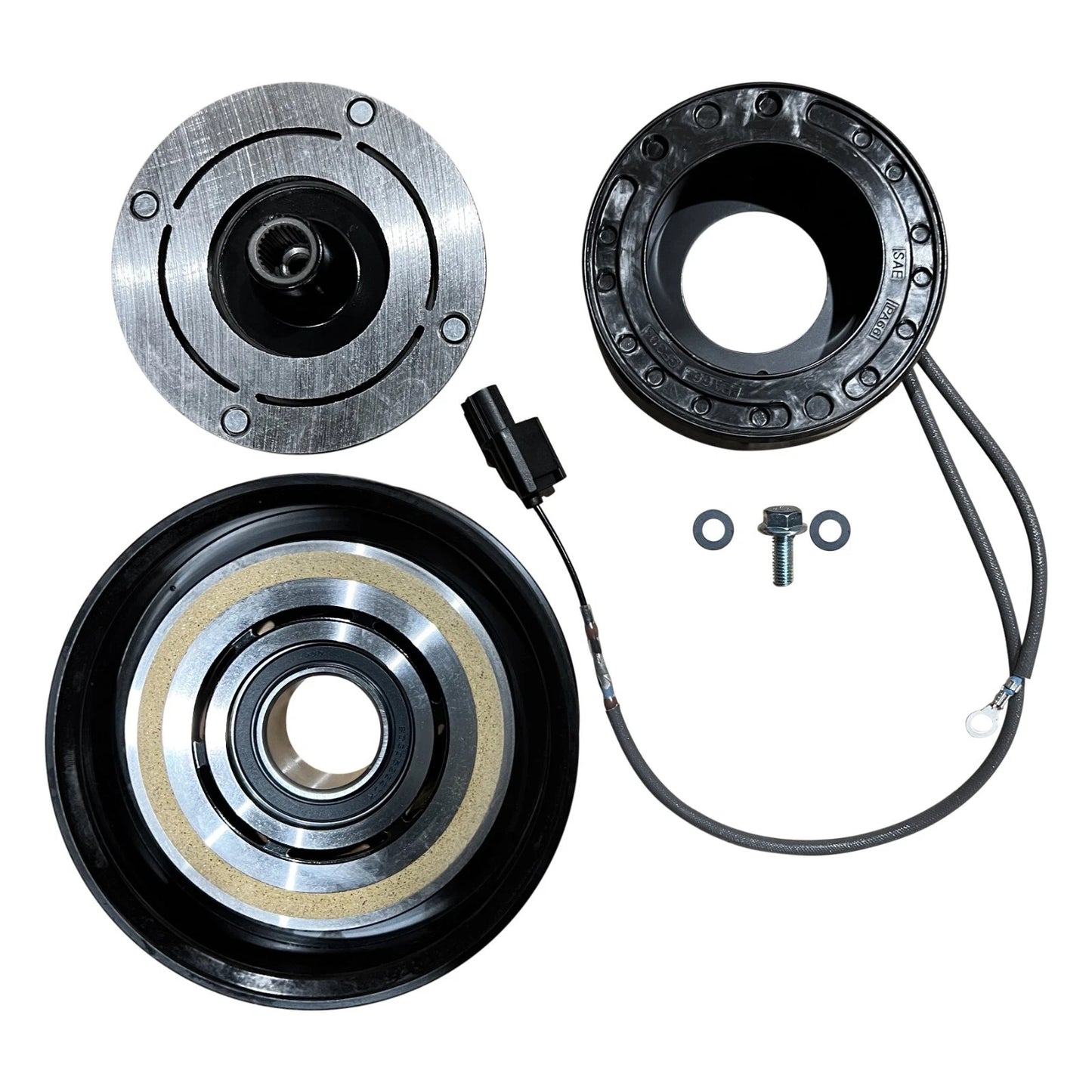 AC Compressor Clutch Replacement for Honda Crosstour 2.4L (2014–2015)